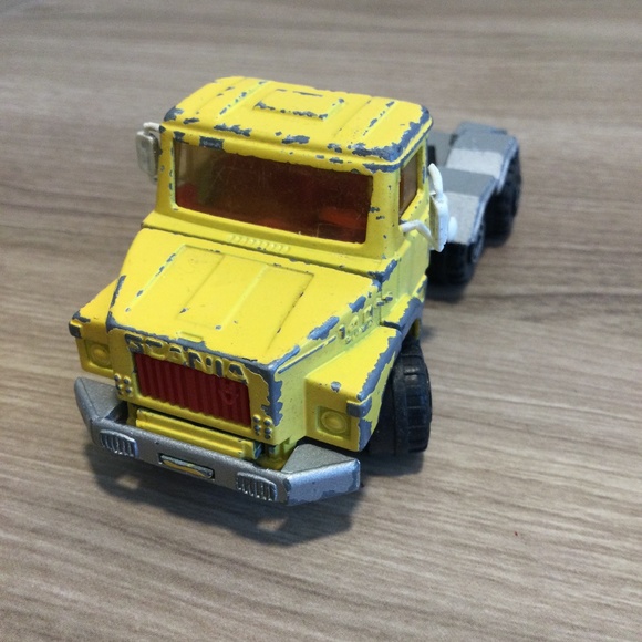 MAJORETTE VTG 80s Truck W/Trailer Made In France - Picture 4 of 14